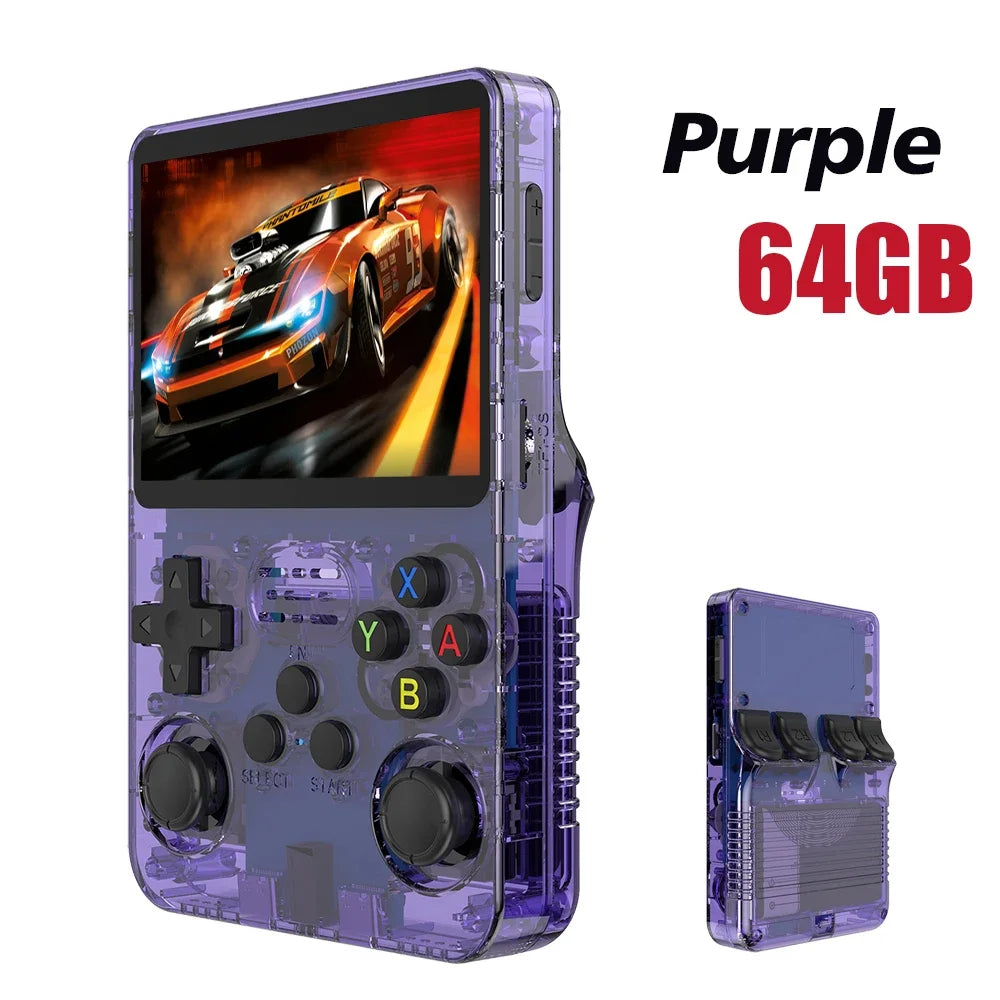 Retro Handheld Game Console: 64-128 GB