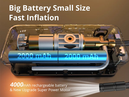 Digital Air Inflator | Rechargeable Electric Pump